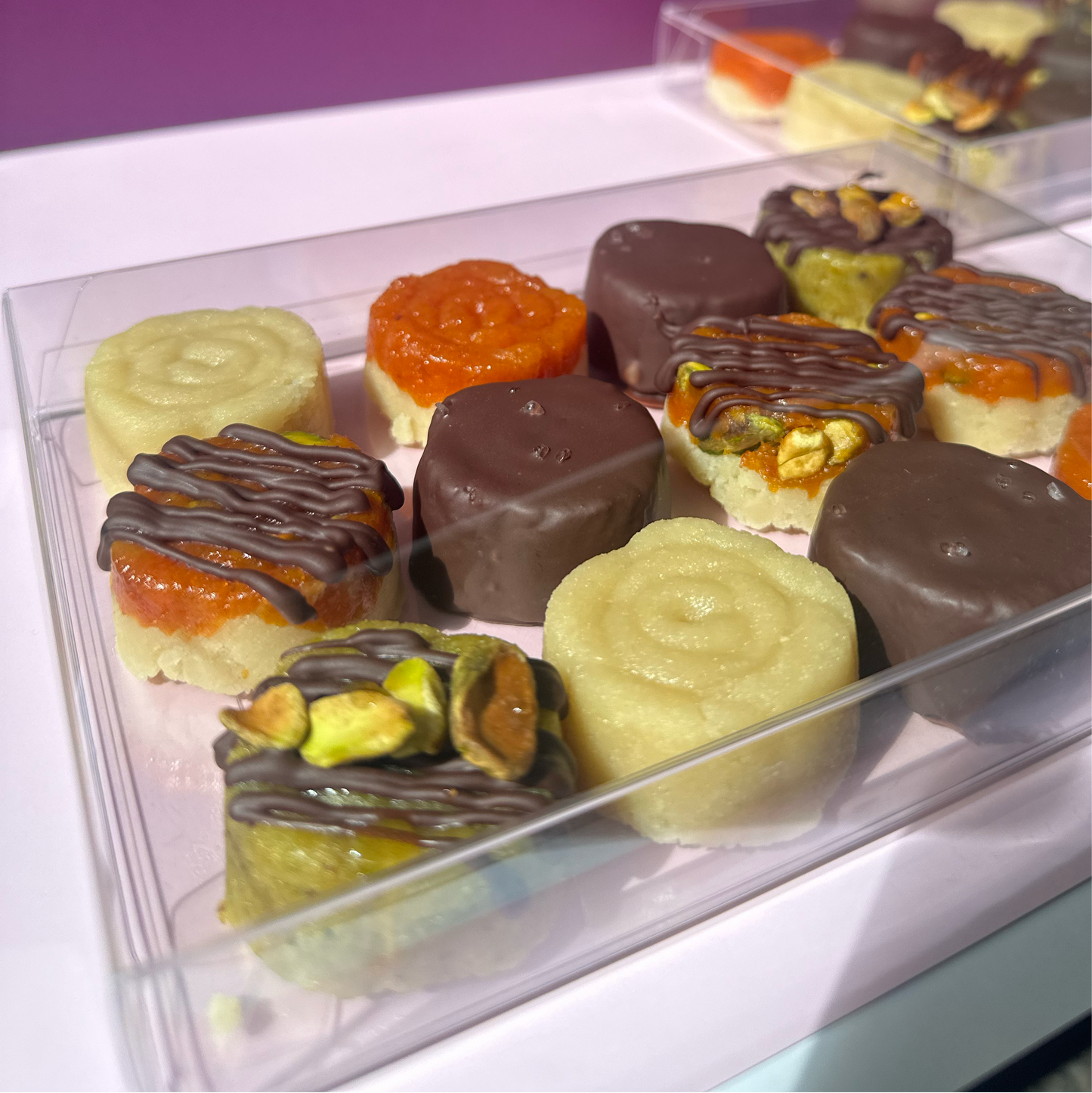 Assorted Box of Marzipan LOCAL PICK UP ONLY AVENTURA, FL