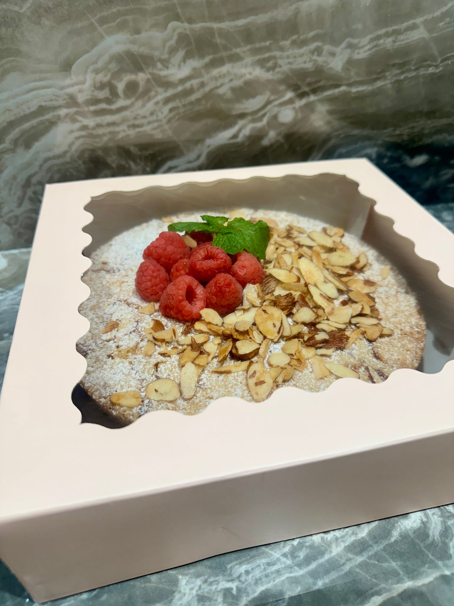 Signature Raspberry Marzipan Cake For Local Pick Up Only. Aventura, FL