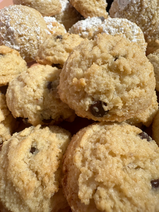 Box of Chocolate Chip Almond Flour Cookies
